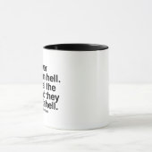 Je ne leur donne jamais la tasse de citation (Centre)
