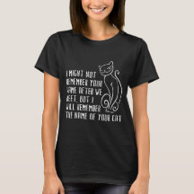 Je ne me souviendrai que du nom de votre T-shirt c