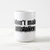 Je ne me trompe pas de café Mug (Centre)