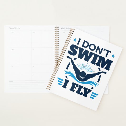 Je ne nage pas Je vole le papillon (Devant avec enveloppe)