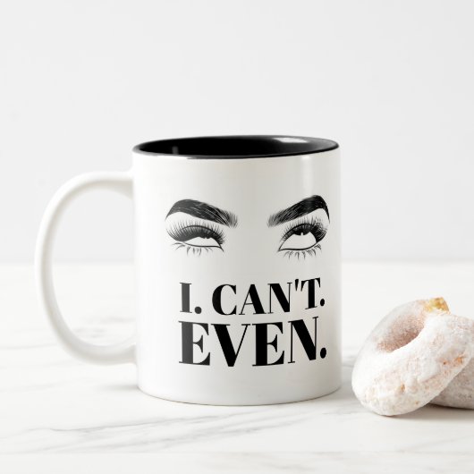 Je ne peux même pas - une Mug MisterP (Avec donut)