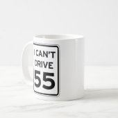 Je ne peux pas conduire la tasse de café 55 (Devant gauche)