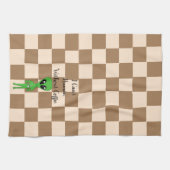 Je ne peux pas être humain sans serviette de café (Horizontal)