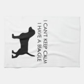 "Je ne peux pas garder le calme que je serviette (Horizontal)