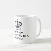 Je ne peux pas garder le calme, tasse de (Devant droit)