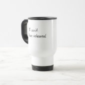 Je ne peux pas j'avoir la tasse de répétition (Devant gauche)