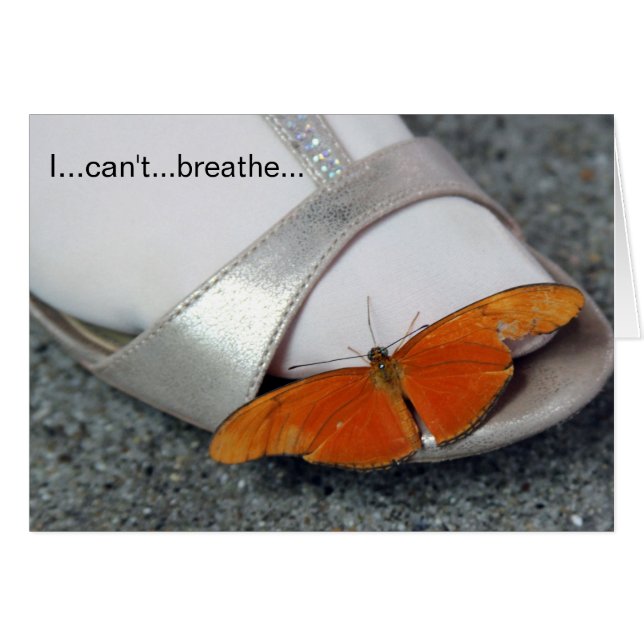 Je ne peux pas respirer (Devant horizontal)