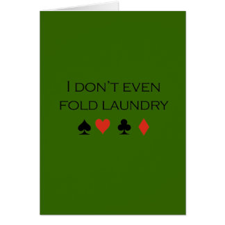 Je ne plie même pas le T-shirt linge