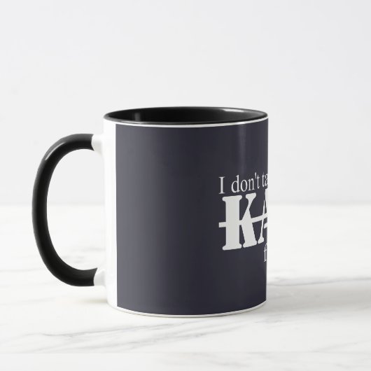 Je ne prends pas Kant Mug (Gauche)