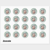 Je Ne Regrette Rien Round sticker (Vel)