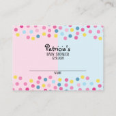 Je ne sais pas si la carte de vote pour la révélat (Dos)