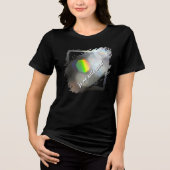 Je Ne Sais Quoi Chic oogverblindend Tri-Blend Shirt (Voorkant)