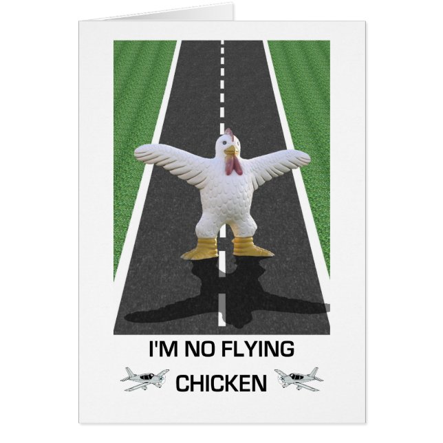Je ne suis aucun poulet de vol (Devant)