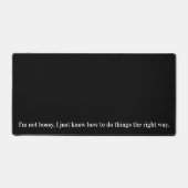 Je ne suis pas Bossy drôle (Recto)