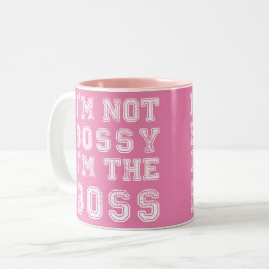 Je ne suis pas Bossy Mug (Devant gauche)
