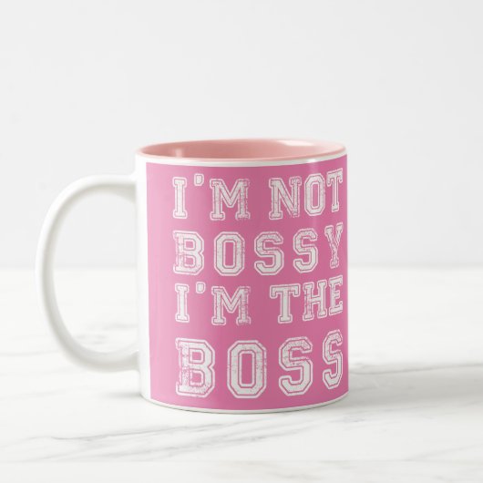 Je ne suis pas Bossy Mug (Gauche)