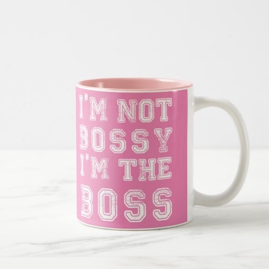 Je ne suis pas Bossy Mug (Droit)
