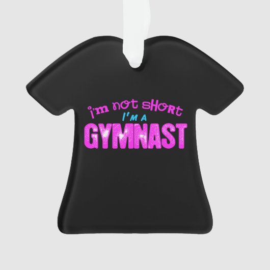 Je ne suis pas court, je suis un gymnaste (devant)