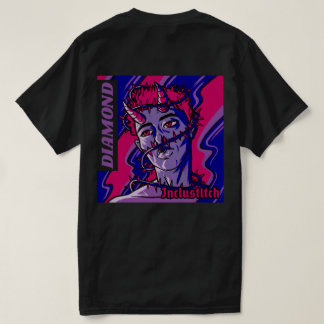 Je ne suis pas droit : T-shirt bisexuel