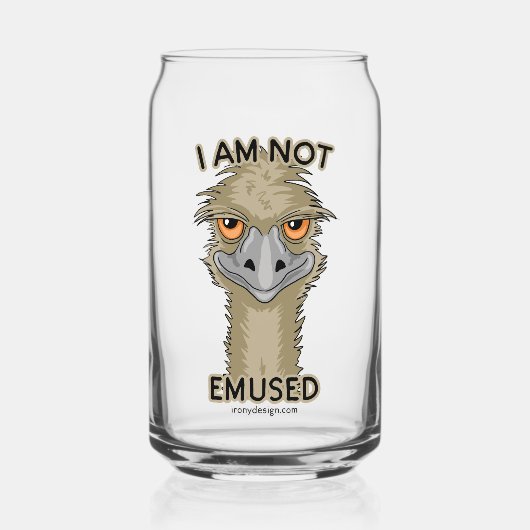 Je Ne Suis Pas Emusé Drôle Emu Pun (Recto)