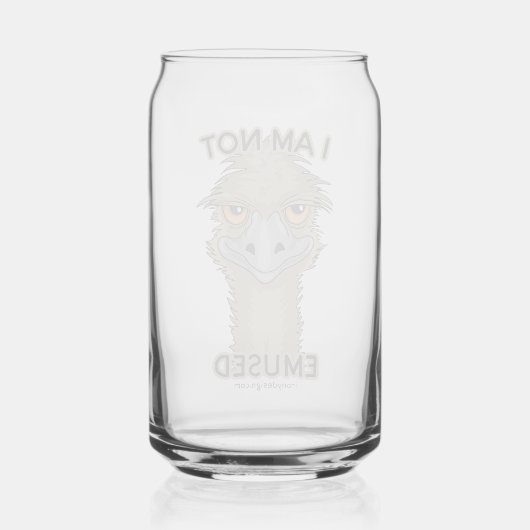 Je Ne Suis Pas Emusé Drôle Emu Pun (Verso)