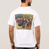 Je ne suis pas gros, je suis un sprinter ! T-shirt (Dos)