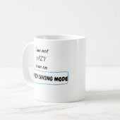 Je Ne Suis Pas Laze Mug (Devant gauche)