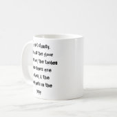 Je ne suis pas maladroit. Tasse de café drôle (Devant gauche)