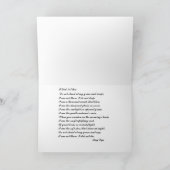 Je ne suis pas mort carte de sympathie (Intérieur)