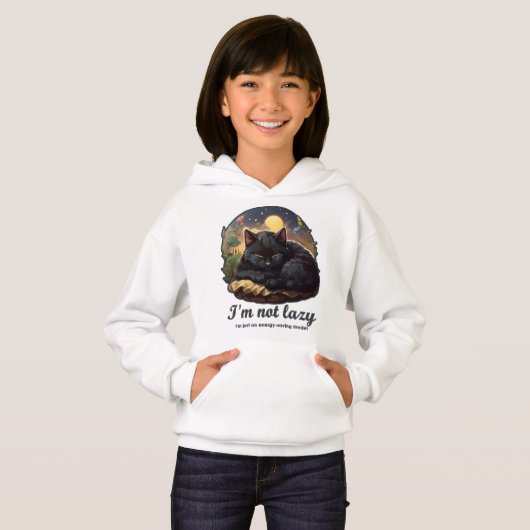 Je ne suis pas paresseux, je suis juste en mode éc (Devant entier)