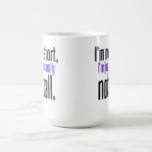 Je ne suis pas tasse de café courte (Centre)