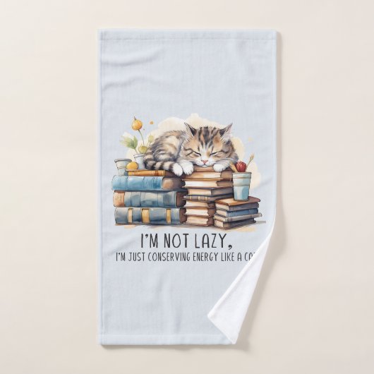 Je ne suis pas un chat mignon (Serviette à main)