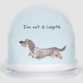 Je ne suis pas un coyote Dachshund (Avant)