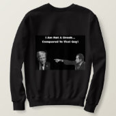 Je ne suis pas un escroc Sweatshirt  (Design dos)