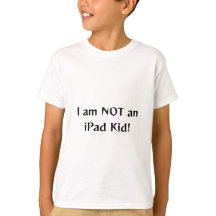 Je ne suis PAS un iPad Kid ! T-shirt basique pour