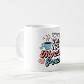Je ne suis pas un matin personne café Mug (Devant gauche)