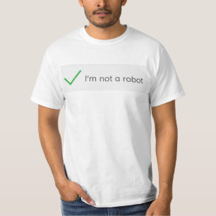 Je ne suis pas un robot - T-shirt