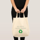 Je ne suis pas un sac de papier, réutilisant (Devant (produit))