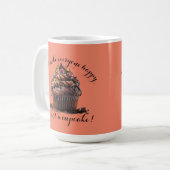 Je ne suis pas une Mug de Café Cupcake (Devant gauche)