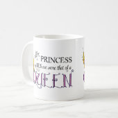 Je ne suis pas une princesse Mug (Devant gauche)