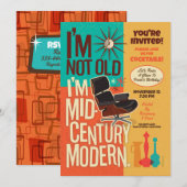 Je ne suis pas vieux Je suis Invitations du Parti  (Devant / Derrière)