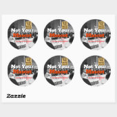 Je ne suis plus votre Mascotte Stickers (Feuille)