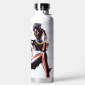 "Je Ne Vais Pas M'Installer !" - Bouteille D'Eau (Droite)