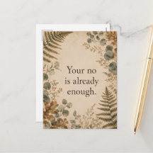 Je Nee Is Genoeg Grenzen Botanische Quote
