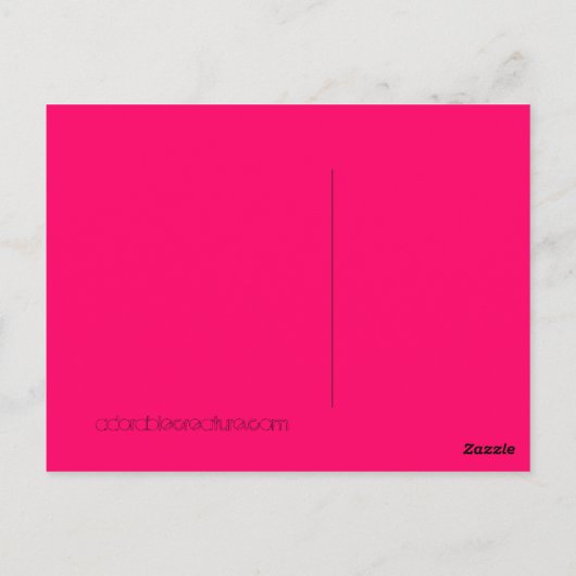 Je n'étais jamais vrai à vous carte postale (Dos)