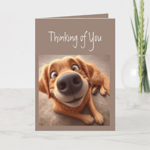 Je Neus Hoeveel Aan Jou Denken Hond Kaart