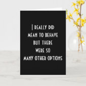 JE NIET GEDRAGEN OP "JE" VERJAARDAG KAART (Gele Bloem)