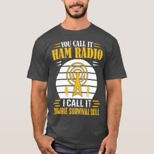 Je noemt het Ham Radio T-shirt