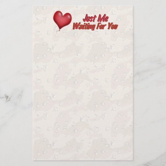 Je ontbreekt briefpapier (Voorkant)