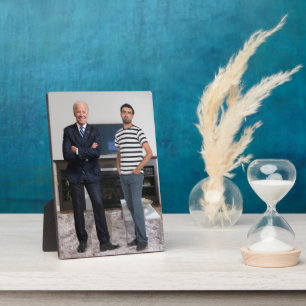 Je ontmoette President Joe Biden   Foto toevoegen Fotoplaat